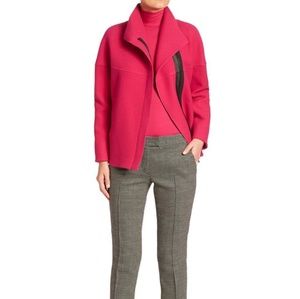 AKRIS PUNTO Asymmetric Zip front Jacket